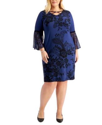 JM Collection Floral Dress.  Size PS