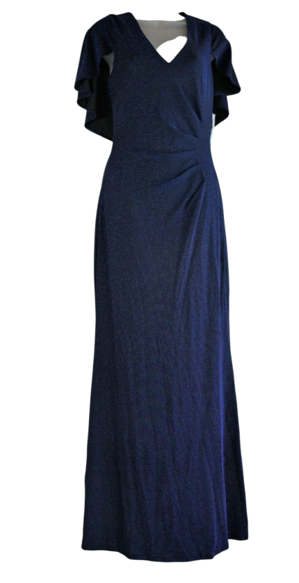 Jessica Howard Navy blue Maxi  Dress. 10