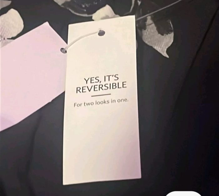 White House Black Market Reversible Dress - Image 2