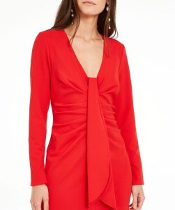 NWT INC  Drape-Front Dress s,m,xl