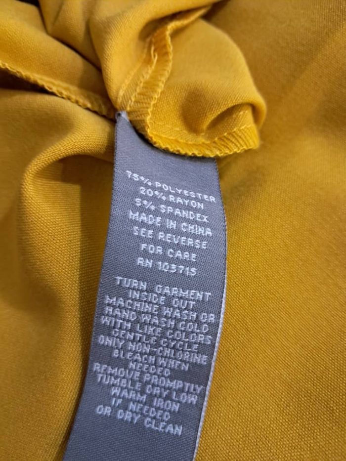 Calvin Klein Custard Dress - Image 3