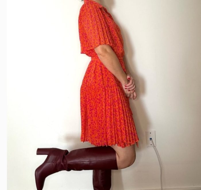 Alexis Cocktail Mini Flowers Dress - Image 12