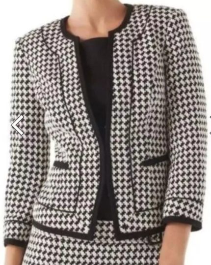 White House Black Market Houndstooth