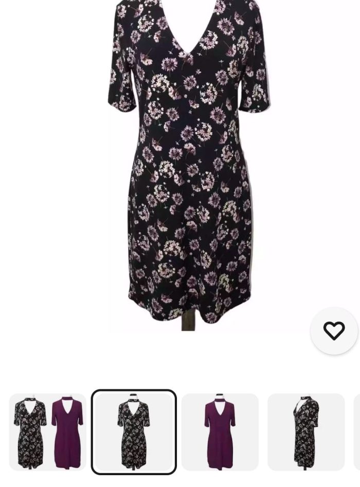 White House Black Market Reversible Dress - Image 2