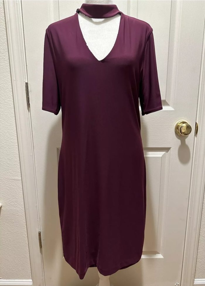 White House Black Market Reversible Dress - Image 4