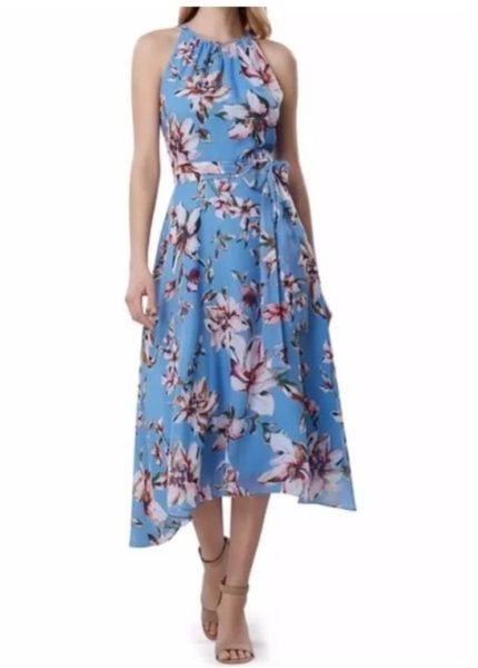 Tahari Floral Dress 10 P