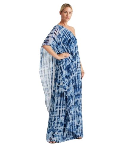 Ralph Lauren Tie-dye Gorgette Gown. Size 2