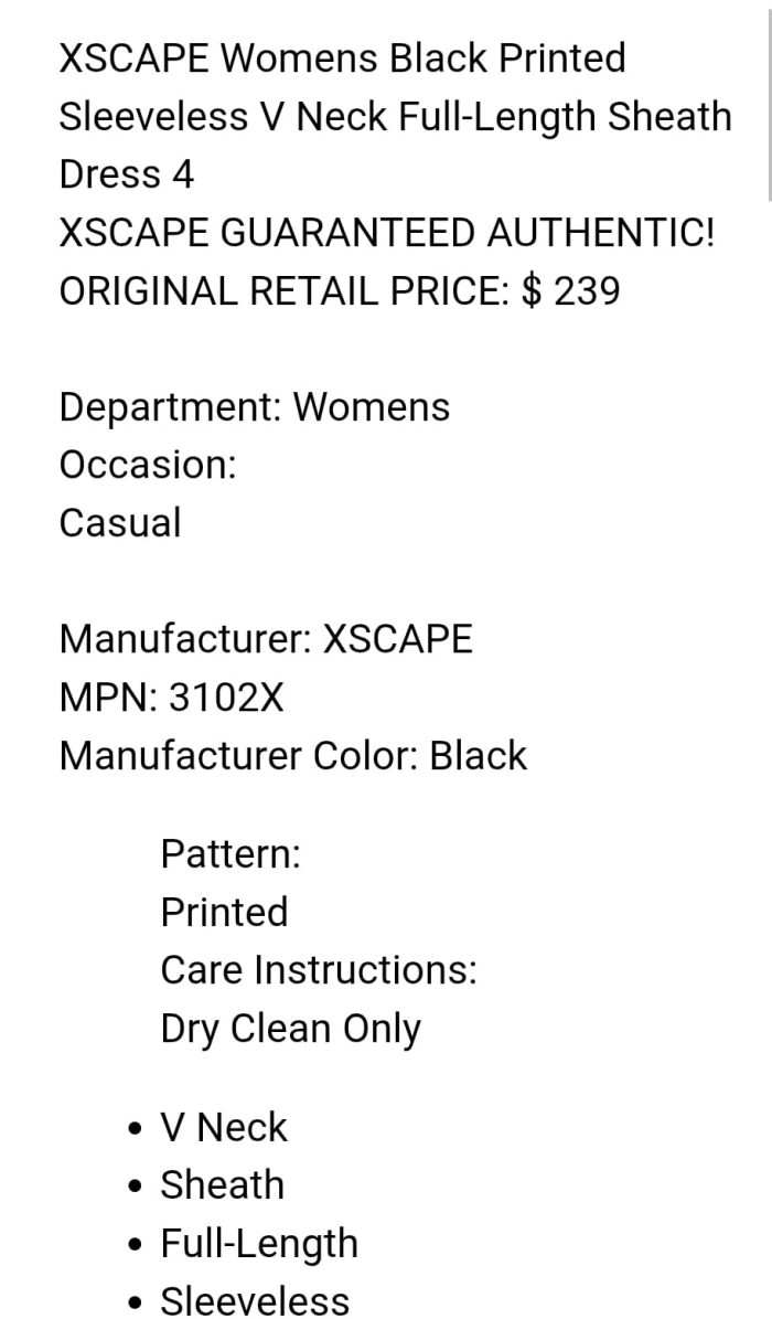 Xscape snake print  Maxi Dress 8 - Image 4