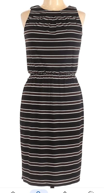 White House Black Market  Belted Dress.  4
