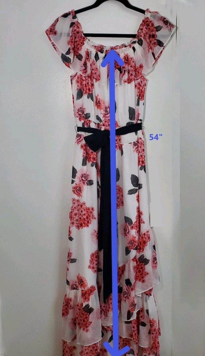 White House Black Market floral maxi dress. US M - Image 2
