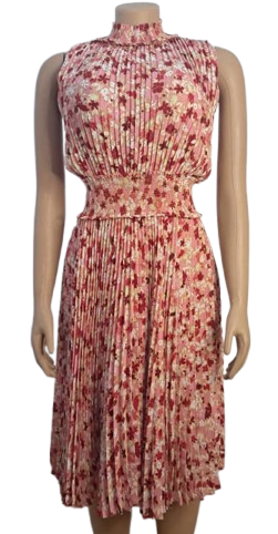 Nanette Lepore High-neck pleated Dress