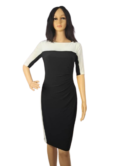 Ralph Lauren Black/White Dress