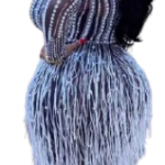 FashionNova Luxury Beaded fringe Dress M/L