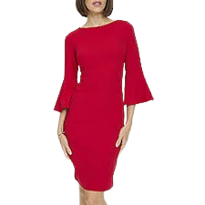 Calvin Klein Red Dress 8