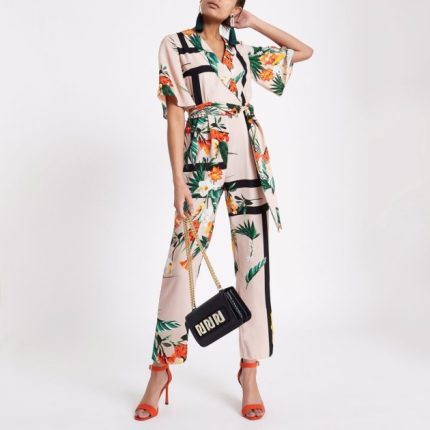 Fashion Nova Floral Jumpsuit.  M