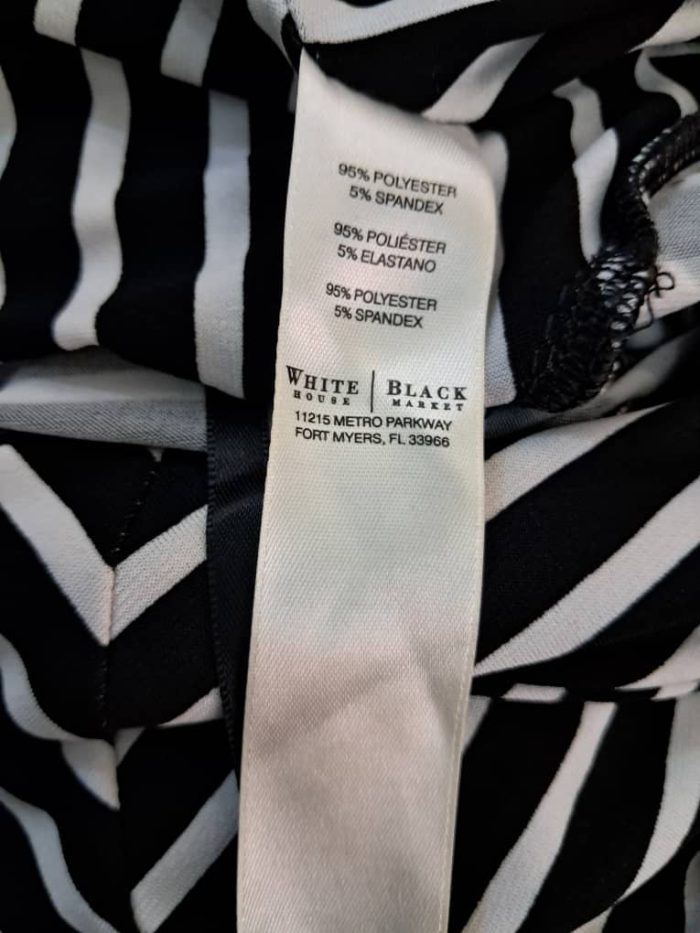 White House Black Market Strip Dress - Image 3