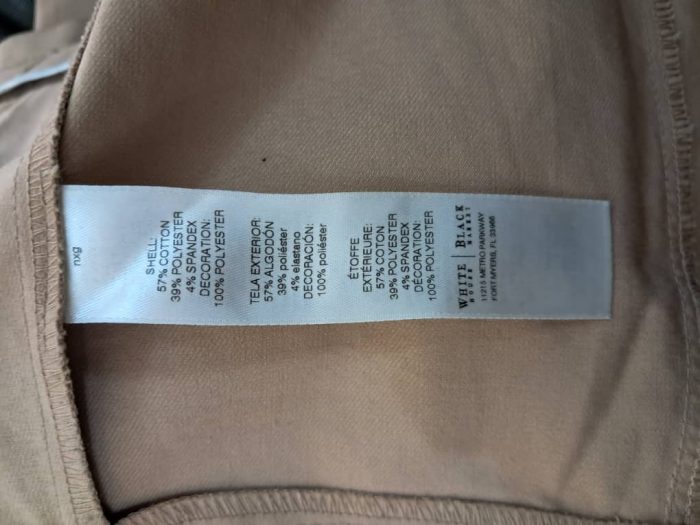 Kasper Tan Linen Blazer. US 6P - Image 2