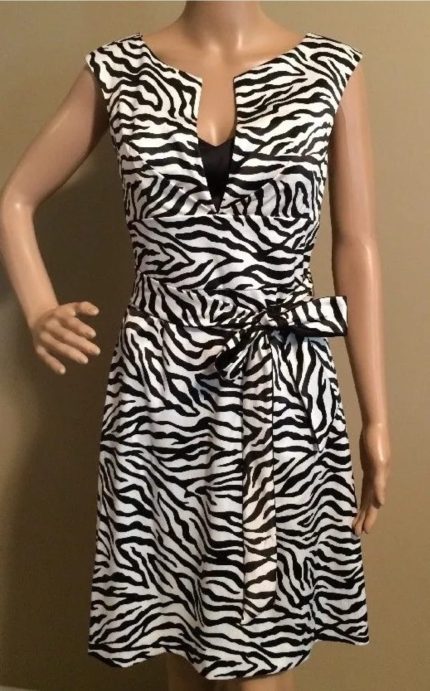 White House Black Market Sleeveless Cut-out Dress