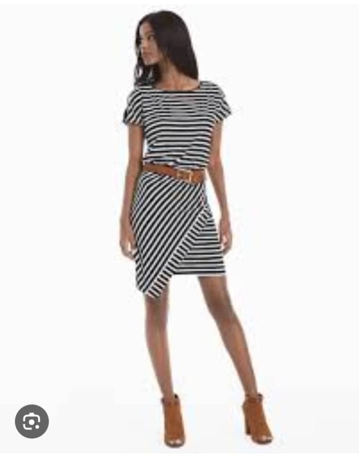 White House Black Market Stripped Dress. US S - Image 2