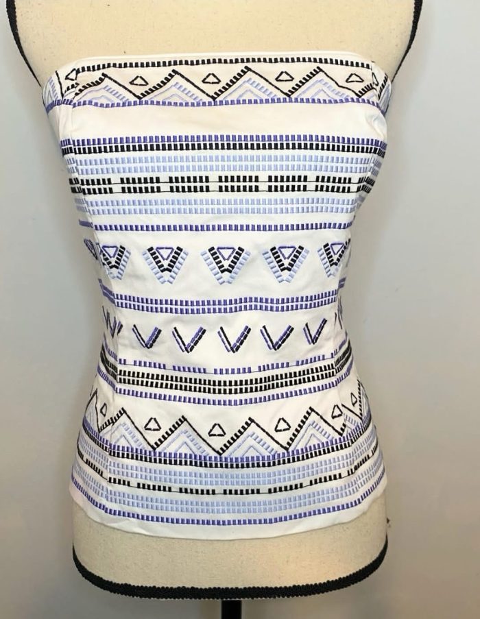 White House Black Market Bustier top.  6 - Image 2