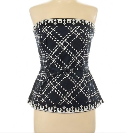 White House Black Market Bustier Top. 4