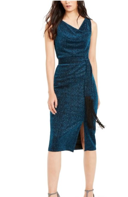 I.N.C Sleeveless Shiny Dress. 6