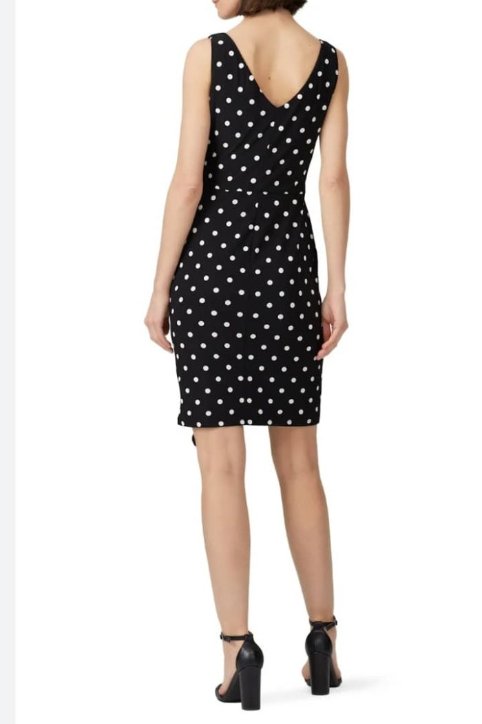 Ralph Lauren Polka Dots Sleeveless Dress. US 10 - Image 3