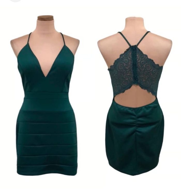 Emerald Sundae Dress. US M, XL