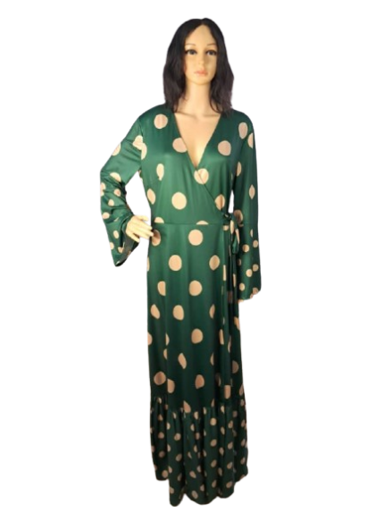 CBR Wrap Long Dress