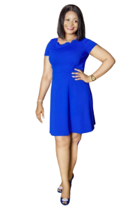 Glamour Blue Dress. US 10