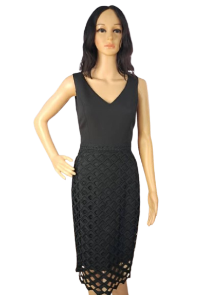 White House Black Market Sleeveless lacy Dress