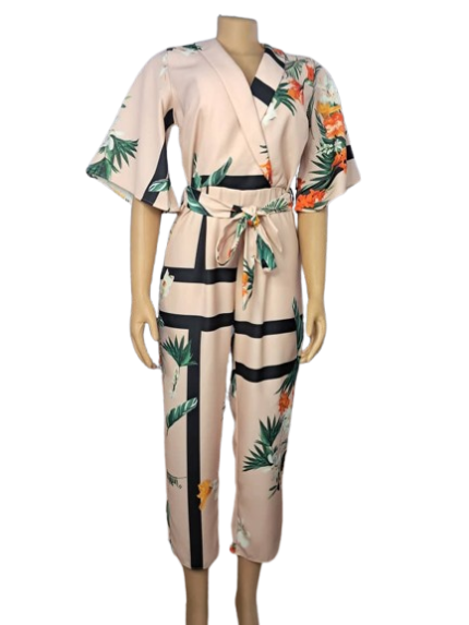 FashionNova Floral Jumpsuit
