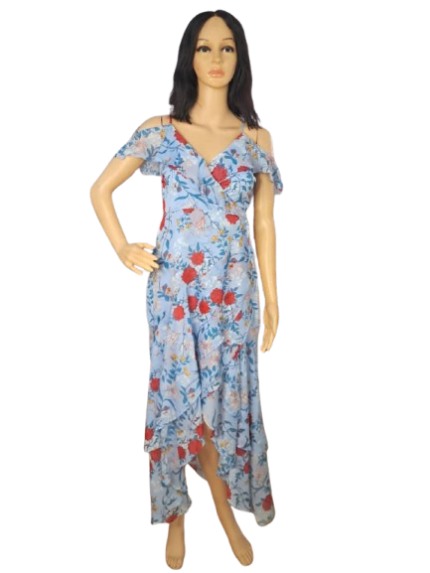Bardot floral Dress