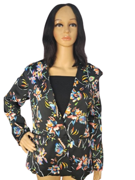 Bar III Floral Blazer