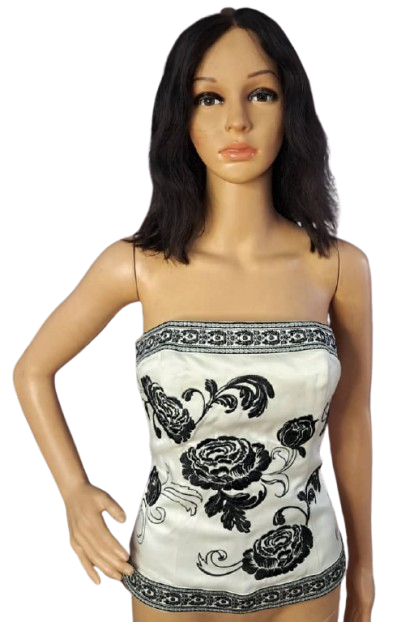 White House Black Market Bustier Top