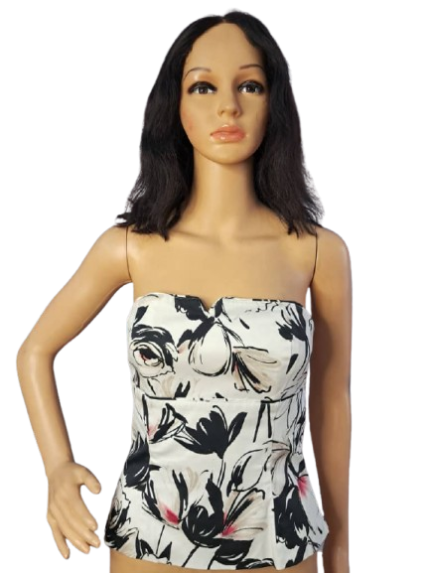 White House Black Market Bustier Top