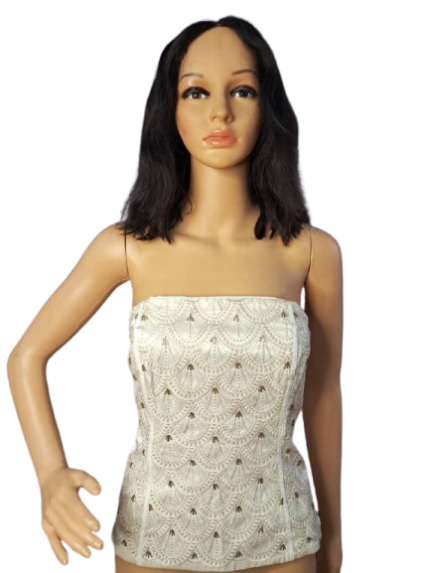 White House Black Market Bustier Top