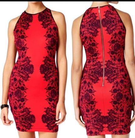B. Darlin Sleeveless Mini Dress. US 13/14, 9/10