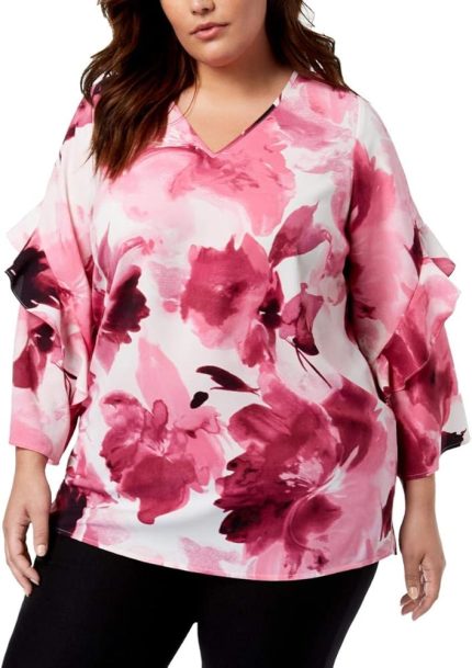Alfani  Plus Woman Top,  Size  US 0X (12/14)