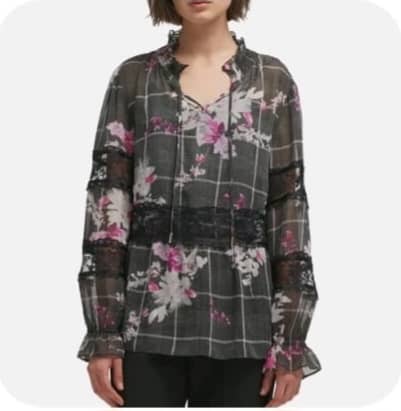 DKNY Floral top