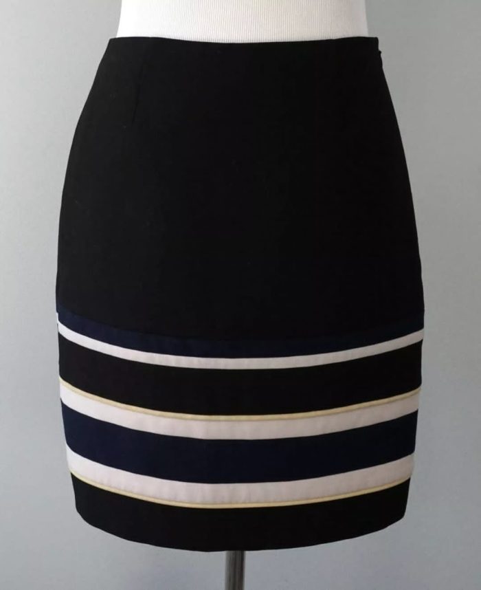 White House Black Market lined stripe skirt.  Sizes 0 to 14  - Image 3