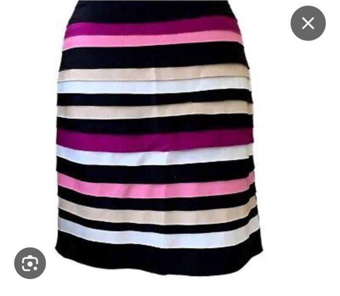 White House Black Market multicoloured A-Line Short Skirt - Image 2