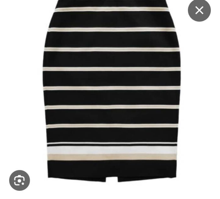 White House Black Market Skirt.US 2, 6