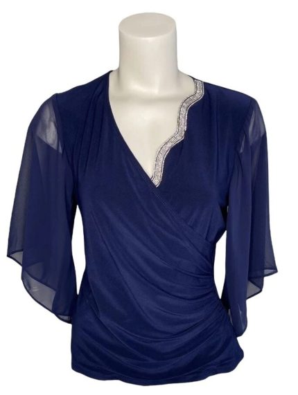 MSK Navy Blue Top