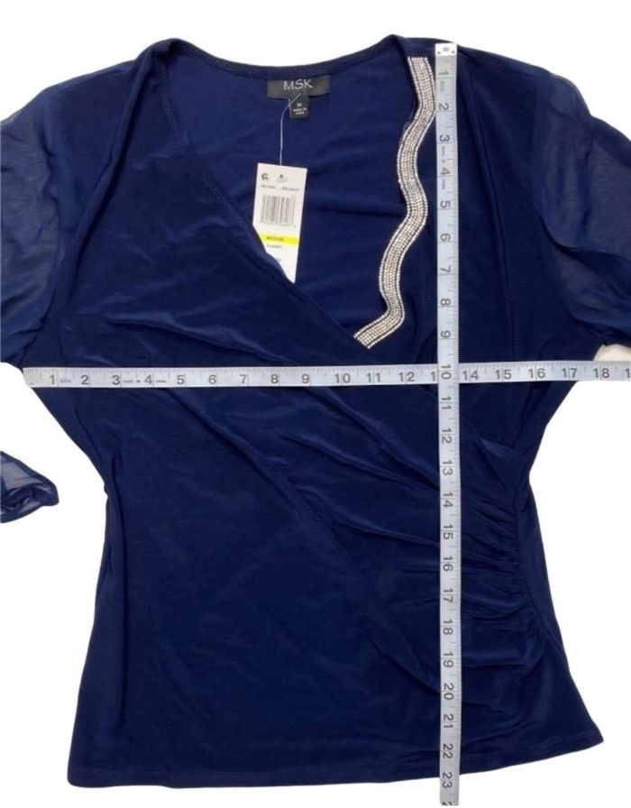 MSK Navy Blue Top - Image 2