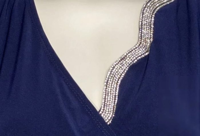 MSK Navy Blue Top - Image 3