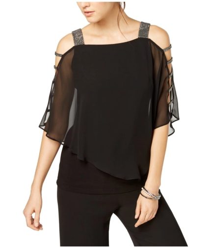 MSK Petite Black Top