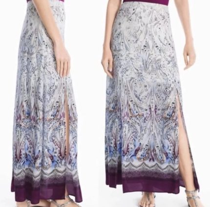 White House Black Market Maxi Skirt.  4, 6, 8.