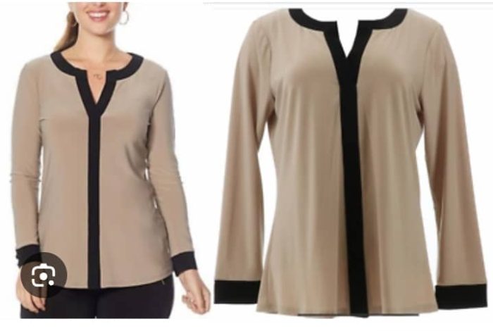 Nina colorblock Top. M, L, XL - Image 2