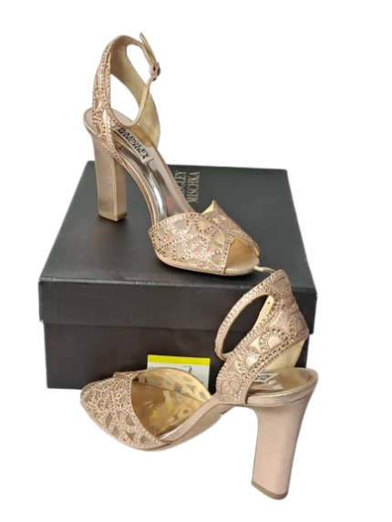 Badgley Mischka Peach Sandals